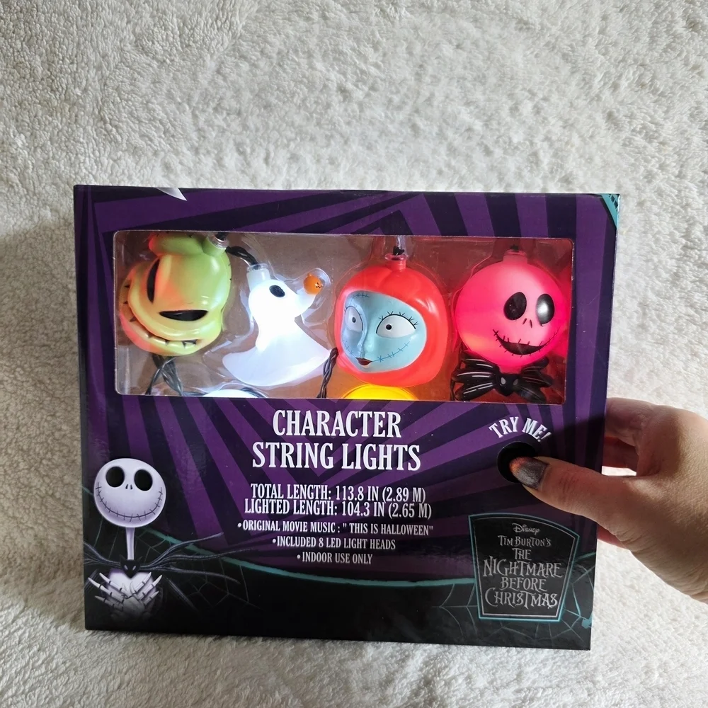 Nightmare Before Christmas Character String Lights
